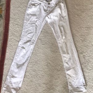 White jeans